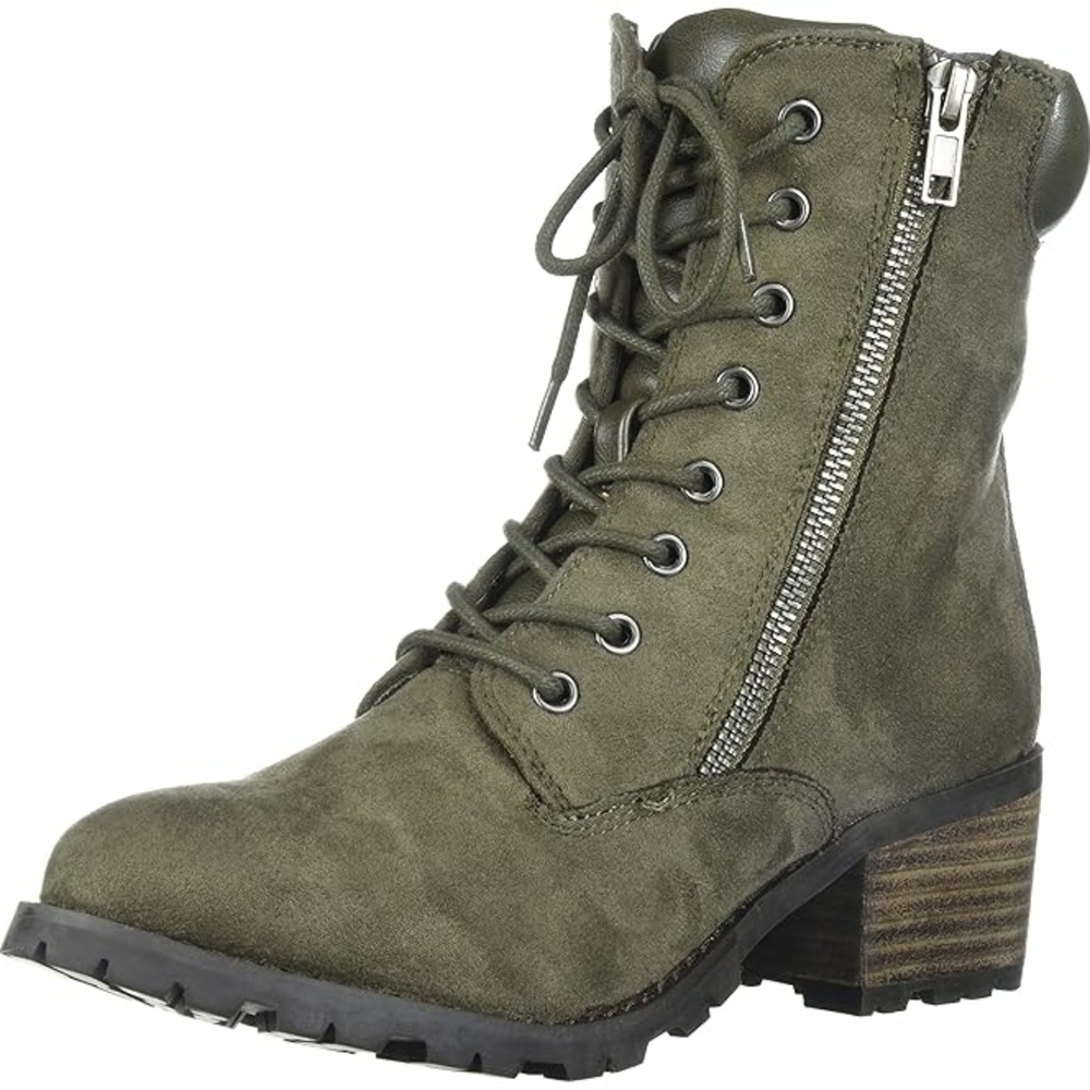 Coconuts by Matisse Olive Combat Boots